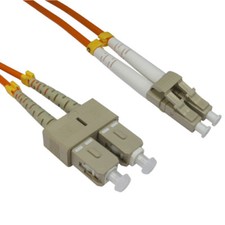 15 PACK LOT 5m LC-SC Duplex 62.5/125 OM1 Multimode Fiber Patch Cable Orange 16FT picture