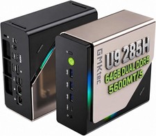 GMKtec AI Mini PC Ultra 9 285H (Turbo 5.4GHz) 96GB DDR5 2TB PCIe 4.0 SSD picture