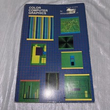 Color Computer Graphics Book 62-2076 William Barden, Jr. Radio Shack Vintage picture