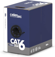 CAT6 Ethernet Cable, 500Ft, 23AWG Solid Bare Copper, Unshielded Twisted Pairs(Ut picture