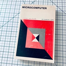 Microcomputer Dictionary and Guide 1976 Charles Sippl Vintage Computing Book picture