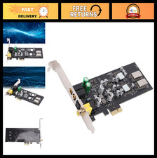 5.1 Channel PCIe Sound Card, HiFi Audio Adapter, Optical Coaxial Output, 127dB f picture