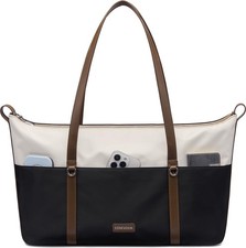 LOVEVOOK Work Tote Bag for Women, 15.6 Inch Laptop Shoulder Bag with Large Cu... picture