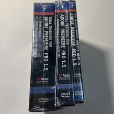Total Training For Adobe Premier Pro Set 1 ,2 & 3 and what's new in Adobe ..DVD picture