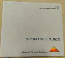 NEC APC SYSTEM REFERENCE AND OPERATORS GUIDES (SHRINK-WRAPPED PAGES) picture