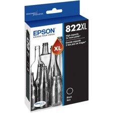 T822XL Original Epson 822XL High Yield Black Tri-Color Ink Cartridge Genuine OEM picture