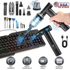 High-Speed Compressed Air Duster Features Variability 130000RPM Dust Blower picture