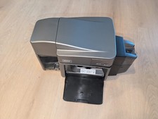 HID Fargo DTC1250e Dual Sided Full Color ID Card Printer USB No Dropped Door picture