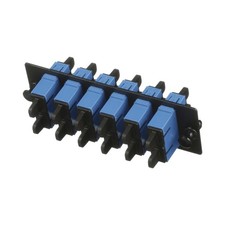 Panduit FAP6WBUDSCZ Compatible 12 Port SC SM UPC Duplex Adapter picture