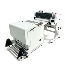 Dual XP600 A1 (60cm) DTF Printer with Shaking Dryer,  5*1000ml Ink 1 Roll Film picture