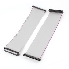 2pcs FC40P 40-Pin IDC Socket DIY Extension Flat Ribbon Cable Wire 20cm picture
