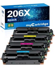 206A 206X Toner Set For HP Color Laserjet Pro (With Chip) 4PCS picture