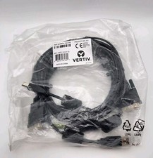 Avocent Vertiv CBL0150 KVM Cable, USB Keyboard and Mouse, DVI-D and Audio Cable picture