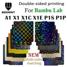 Build Plate for Bambu Lab A1 P1P P1S Smooth X1C Spring Steel Sheet Double Sided picture