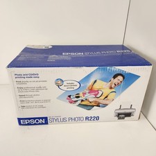 NOS Epson Stylus Photo R220 Digital Photo Inkjet Printer - BRAND NEW Sealed  picture