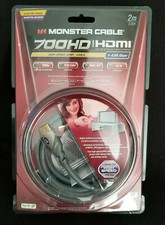 Monster Cable 700HD for High Speed HDMI 6.56 Feet - 4.95 Gbps: Brand New Sealed picture
