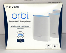 NETGEAR Orbi RBK53 Tri-Band Whole Home Mesh WiFi System 3-Pack AC3000 Covers 600 picture