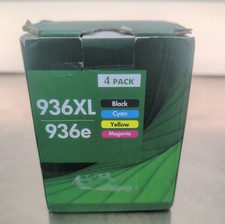 923XL 923e Ink Cartridges 4-Pack Black Cyan Yellow Magenta Compatible picture