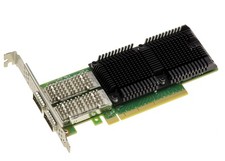KALEA-INFORMATIQUE PCIe Gen 4.0 Dual 100G QSFP28 2-Port Network Card picture