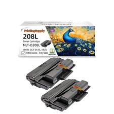 2PK High-Yield Toner For Samsung MLT-D208L 208L 208S Fit to SCX-5635 SCX-5835 FN picture
