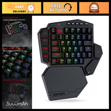 Wireless One-Handed RGB Gaming Keypad - 42-Key Layout, Mechanical Feel, Customiz picture
