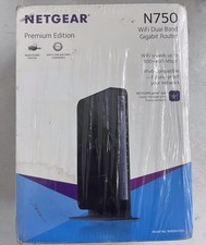 Netgear N750 Wi-Fi Dual Band Gigabit Router Brand New In Box picture