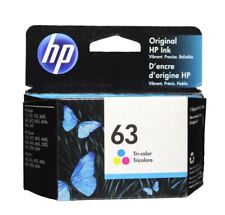 HP #63 Color Ink Cartridge 63 F6U61AN NEW GENUINE picture