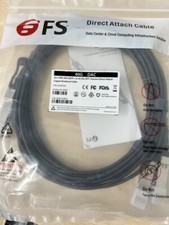 FS 40G DAC 3M 40G QSFP+ 4X10GB SFP+ PASSIVE DIRECT ATTACH COPPER CABLE Q-4SPC03 picture