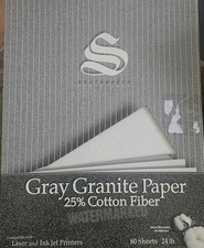 Southworth Gray Granite  Business Paper 24lb 80 Sheets 25% Cotton P914C picture