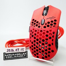 Finalmouse Air58 Ninja Gaming Mouse Cherry Blossom Red Japan Used picture