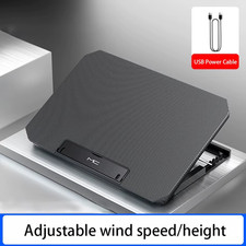 Gaming Laptop Cooler Large Size for 12-16 Inch Notebook Two USB Laptop Cooling P picture
