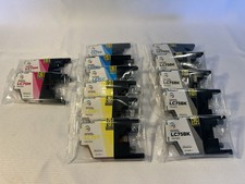 LOT of 13 NEW & SEALED LD LC75BK Cartridges.  picture