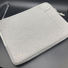 Tomtoc Laptop Computer iPad Kindle Case NWOT Gray 13.5”x10.5” picture