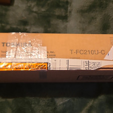 Toshiba T-FC210U-C Genuine/Original OEM Cyan Toner Cartridge For Toshiba picture