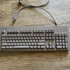 Genuine Vintage Sony Computer Keyboard PS/2 Model KB-7923 picture