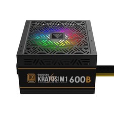 GAMDIAS 600W Bronze PSU, RGB Gaming PC Power Supplies 600W 80 Plus Bronze Cer... picture