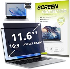 11.6 Inch Laptop Privacy Screen Protector, Anti Glare Blue Light Filter Security picture