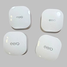 eero 6 Dual-Band Mesh Wi-Fi 6 Router - 4 Pack - N010001 - Main Units Only picture