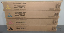 Ricoh Genuine Toner Set MP C6003 - CMYK 841849 841850 841851 841852 picture