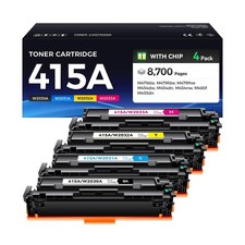 415A Toner Cartridge Set 4-Pack Replacement for HP 415A W2030A W2031A W2032A ... picture