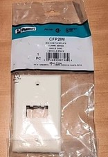 Panduit CFP2IW 2-Port Mini-Com Faceplate, Classic Series, Off-White ~STSI New In picture