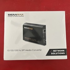 Signamax 065-1196 Media Converter 10/100/1000BaseT/TX to 1000BaseSX MMF 50/125 picture
