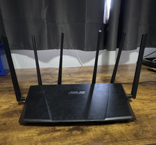 ASUS RT-AC3200 Tri-Band AC3200 Gigabit Router, 4 LAN, USB 3.0, Black picture