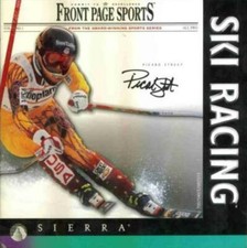 Front Page Sports: Ski Racing PC CD race down mountain winter snow skiing game picture