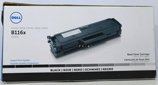 OPEN BOX- Dell YK1PM B116X Black Laser Toner Cartridge OEM picture