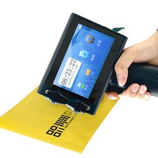 Handheld 12.7MM Inkjet Printer for Date QR Barcode Logo on Plastic Glass picture