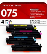 075 Compatible Laser Toner Cartridge 4-Pack for Canon LBP640C MF660C picture