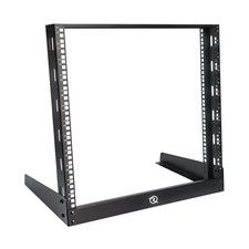 12U Desktop Rack for Audio & Network Devices 19 Inch 2 Post Open Frame Shelf picture