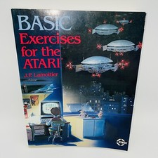 BASIC Exercises for the ATARI by J.P. Lamoitier Vintage 1983 First Edition picture
