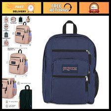 Laptop Backpack for 15” Laptop - Ergonomic, 2 Compartments, Haul Handle, Navy picture